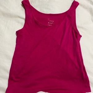 Hot pink tank!